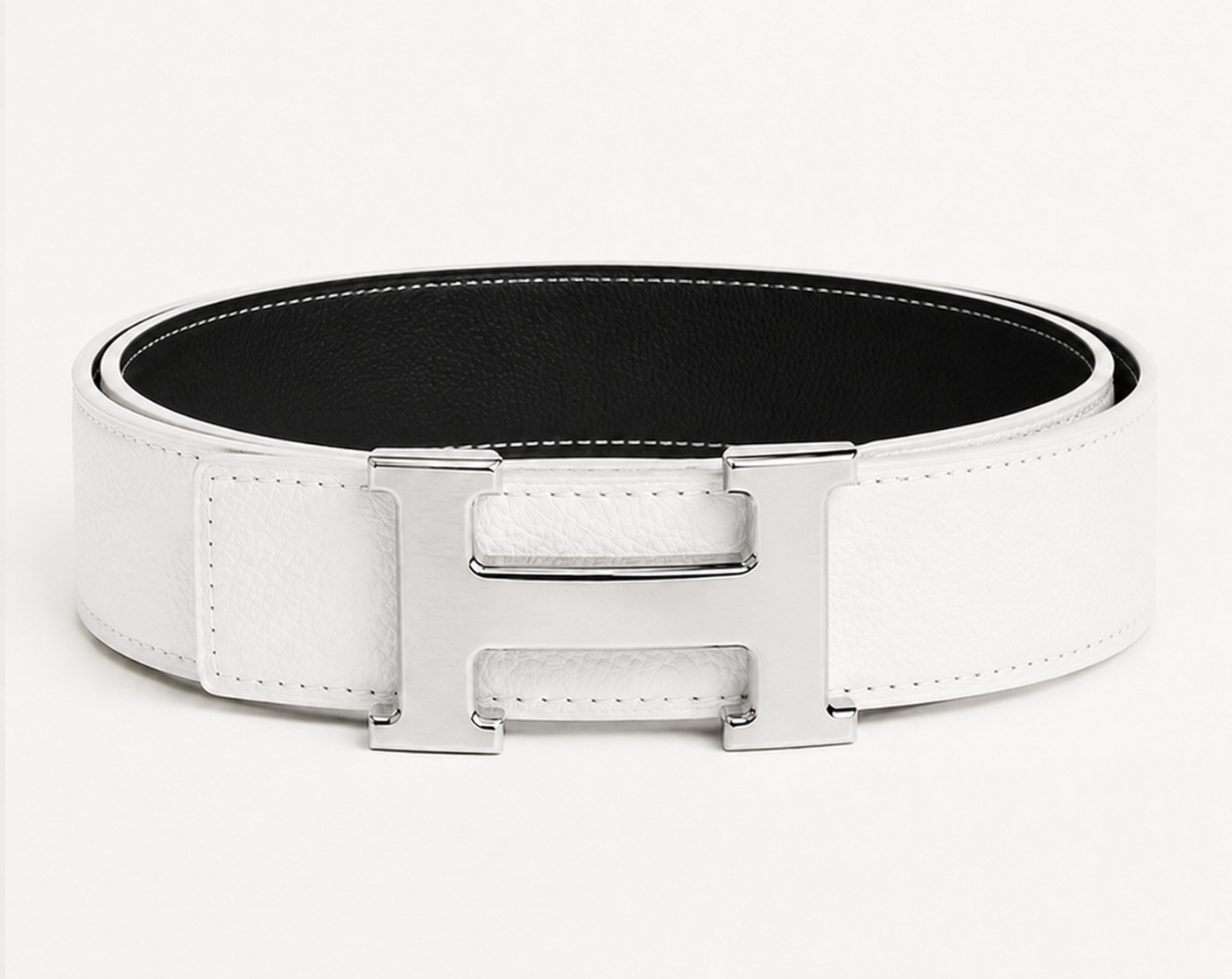H-Belt Pearl White